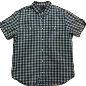 Banana Republic Men's Button Front Shirt - Size L